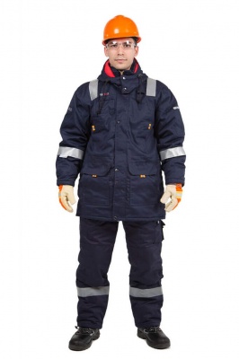  Fireproof winter suit (jacket + semi-overalls) FIRE SAFE