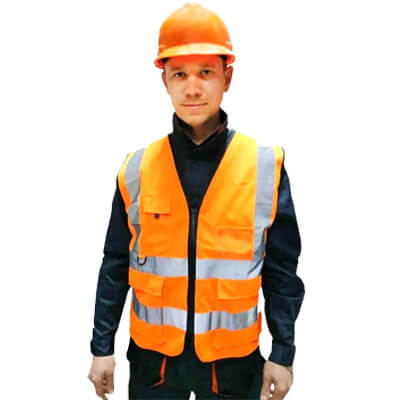  Multi-pocket signal vest