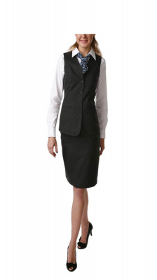  Women's uniform (vest + skirt)