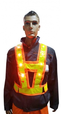  Vest with LED lamps