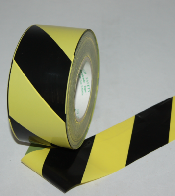  Black-and-yellow warning tape