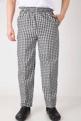  Checkered chef's pants