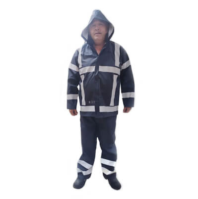  Fireproof raincoat (jacket+pants) «QUIT RIGHT»
